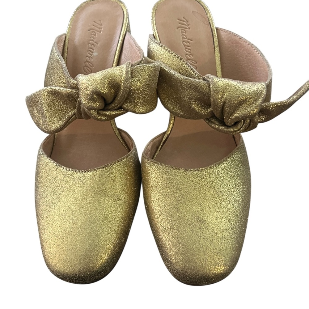 Madewell Zoe bow mules